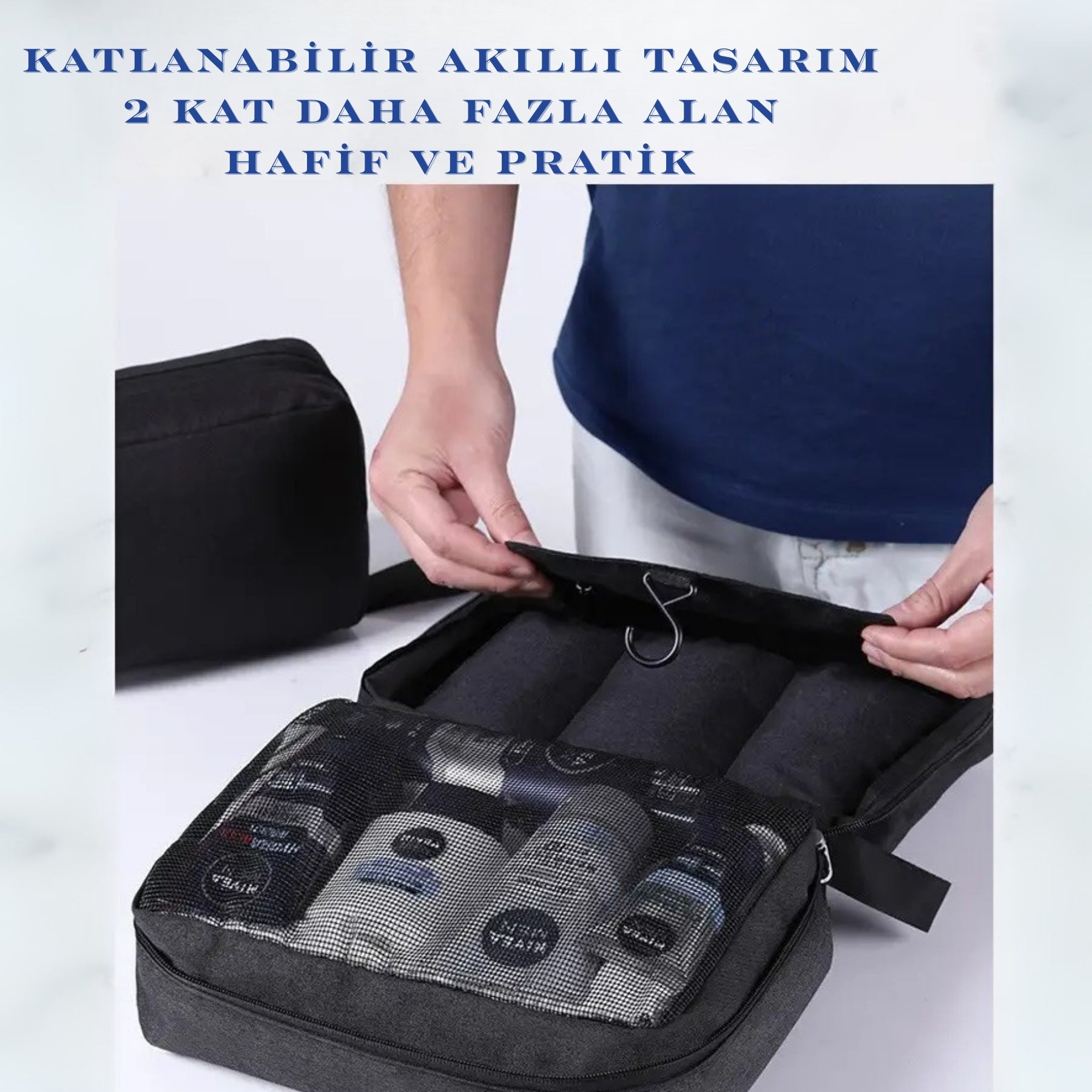 Razor® Profesyonel Askılı Seyahat Bakım Çantası